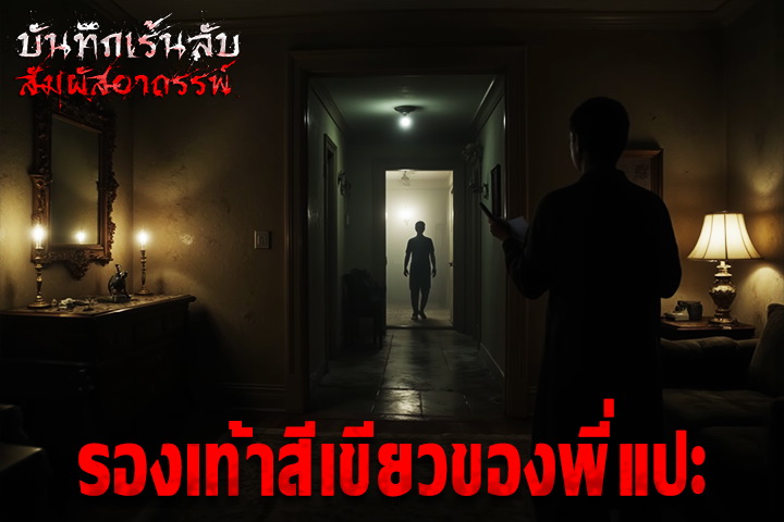 รองเท้าสีเขียวของพี่แปะ