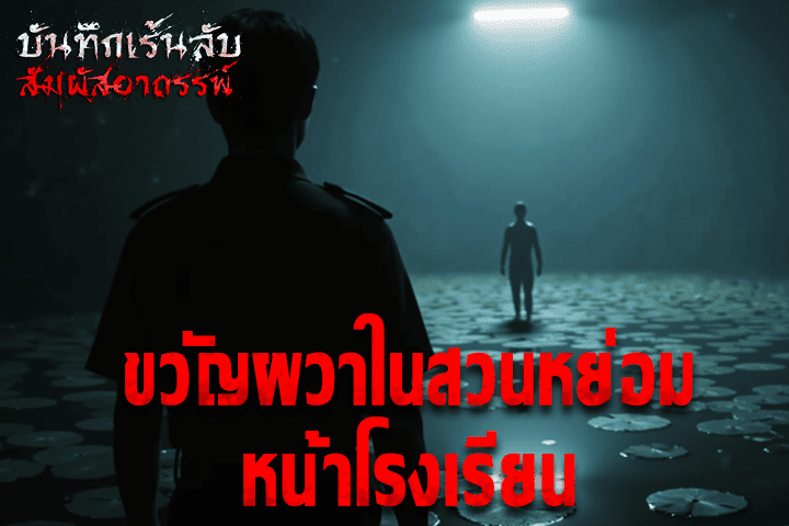 ขวัญผวาในสวนหย่อมหน้าโรงเรียน