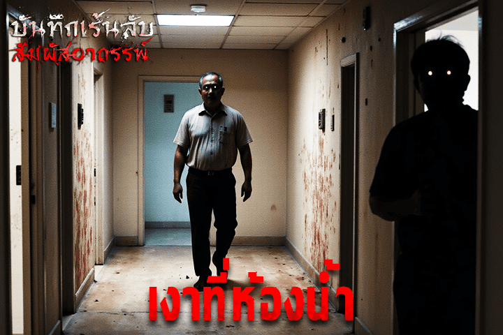 เงาที่ห้องน้ำ