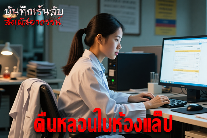 คืนหลอนในห้องแล็ป