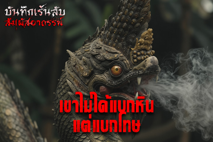 เขาไม่ได้แบกหิน แต่แบกโทษ