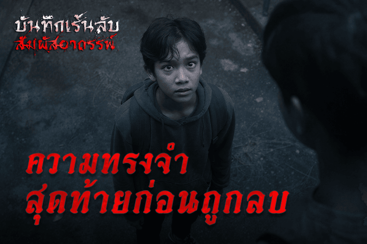 ความทรงจำสุดท้ายก่อนถูกลบ